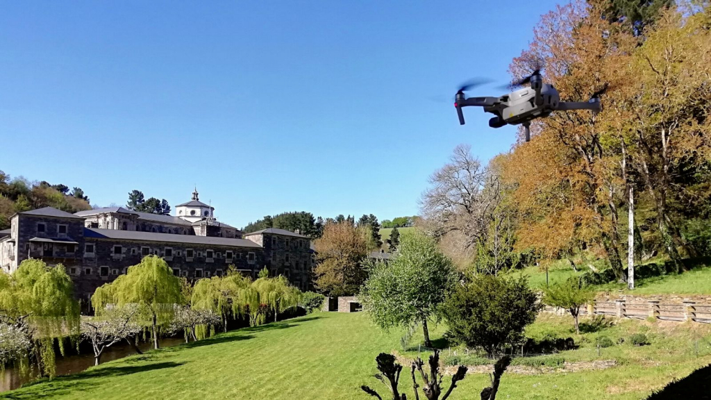 Grabación con drone turismo